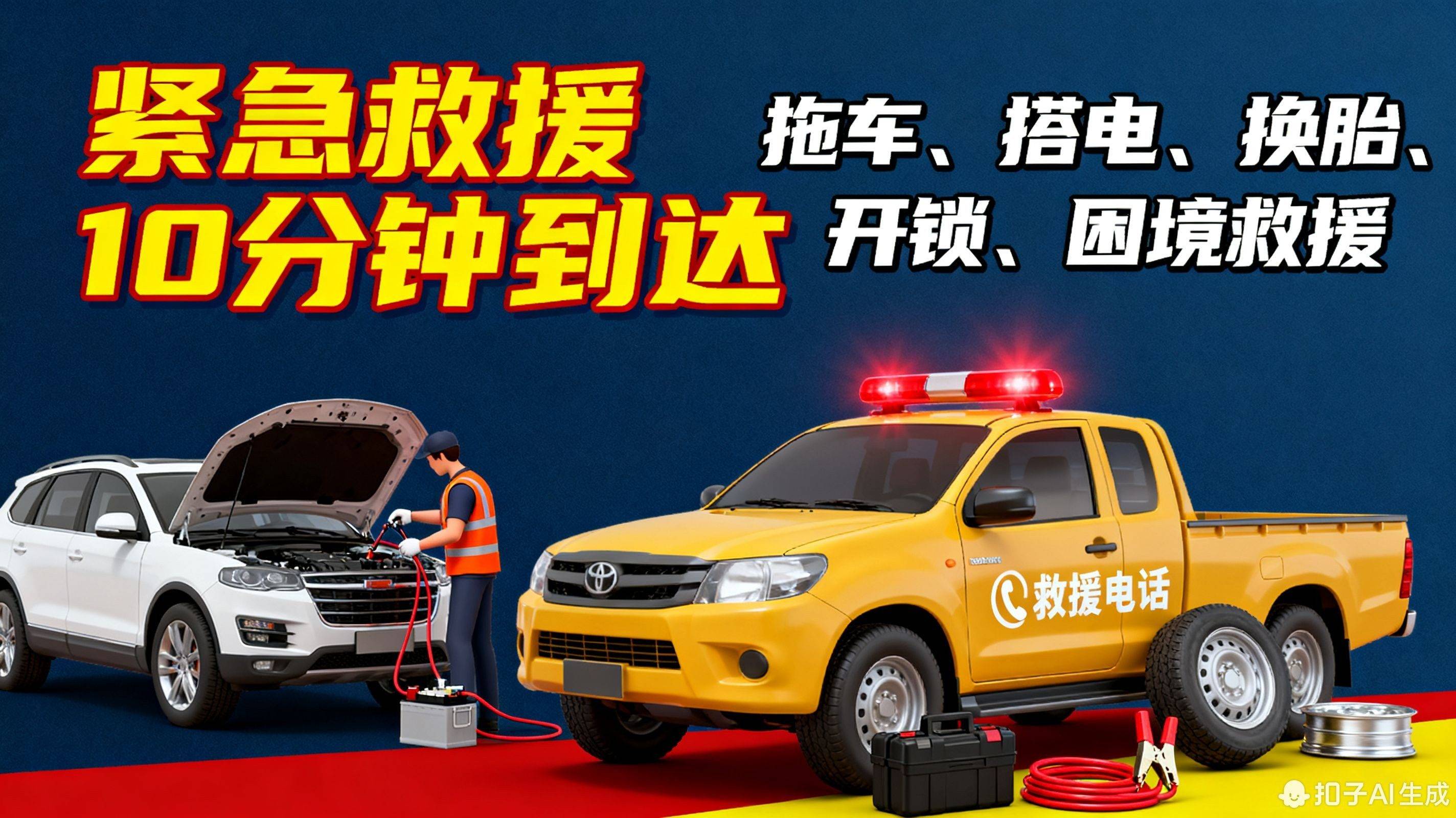重庆最新24小时上门汽车搭电救援方法分析(最方便真实的重庆上门汽车搭电多少钱方法)